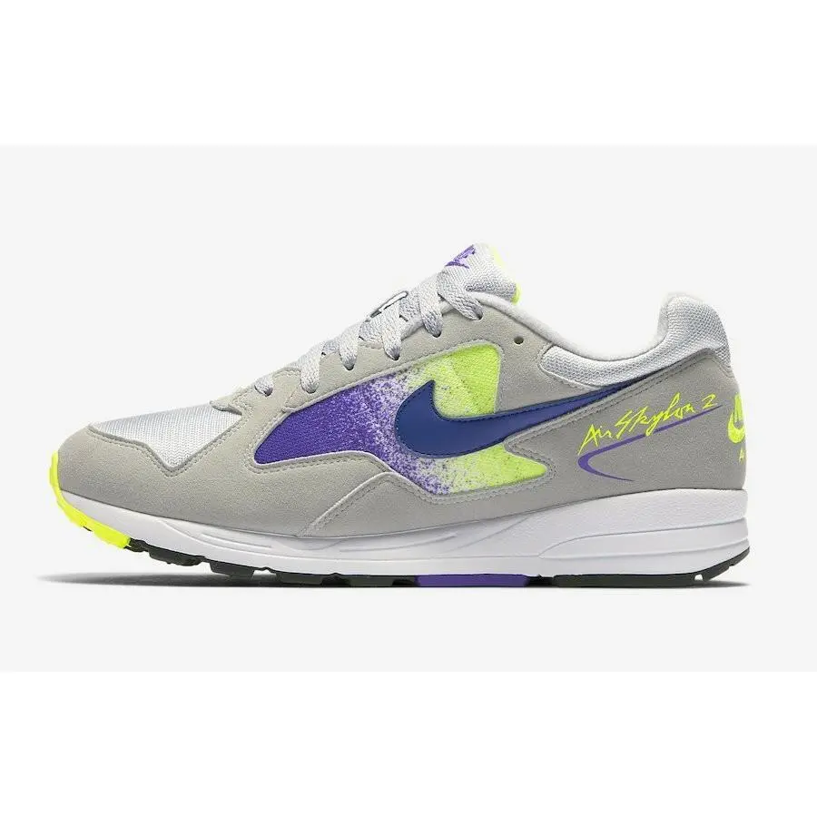 Nike shoes - Skylon II - Skylon - Grey/Neon Green/Purple 2