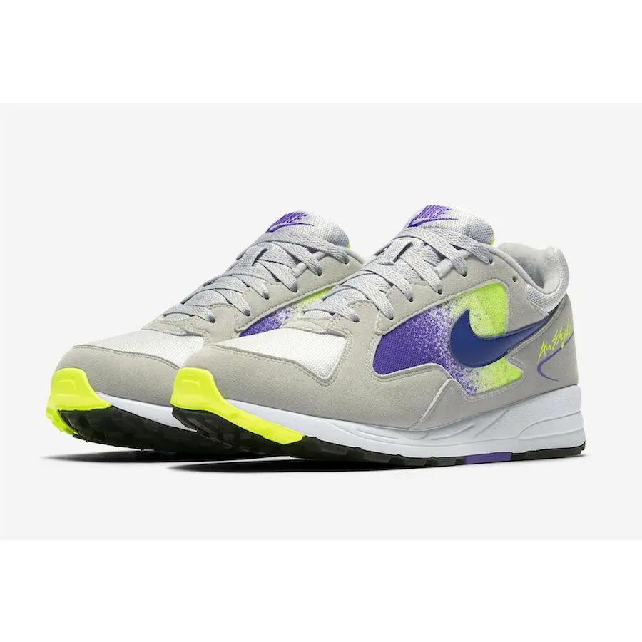 Nike shoes - Skylon II - Skylon - Grey/Neon Green/Purple 3