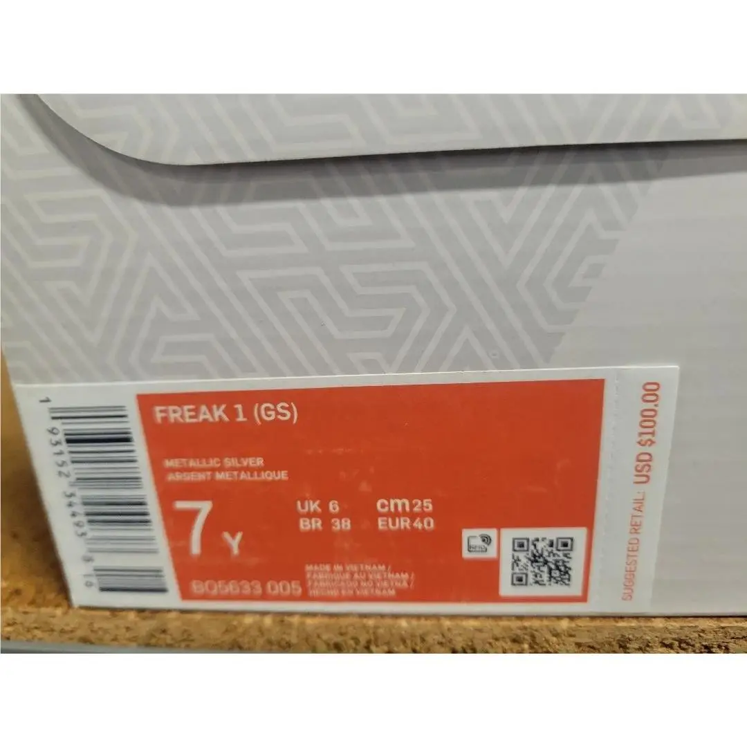 Nike shoes - Nike Zoom Freak 1 - Zoom Freak - Metallic Silver 4