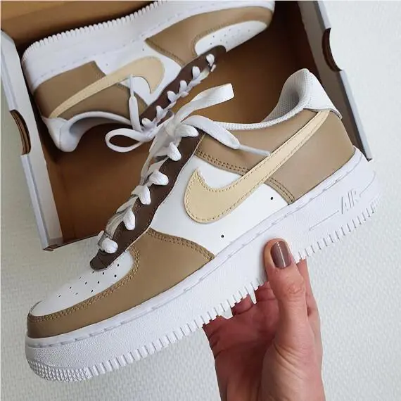 Nike shoes - Nike Air Force 1 - Air Force - DD8959-100 - Brown 16