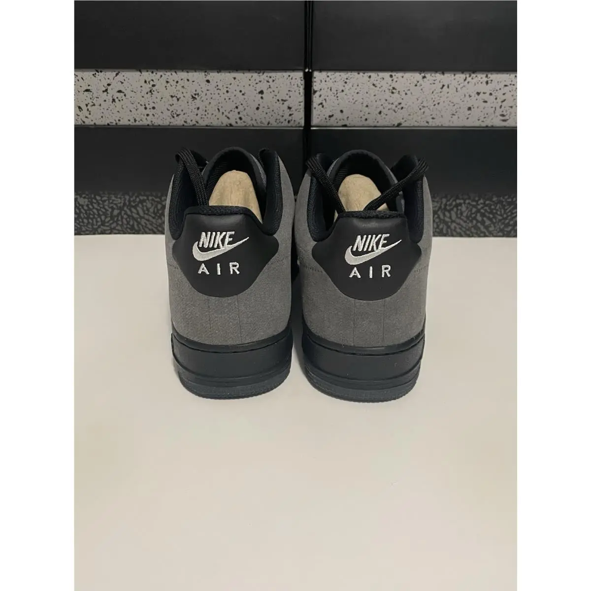 Nike shoes - Nike Air Force 1 ‘07 / ACW - BQ6924-001 - Black/White-Dark Grey 8