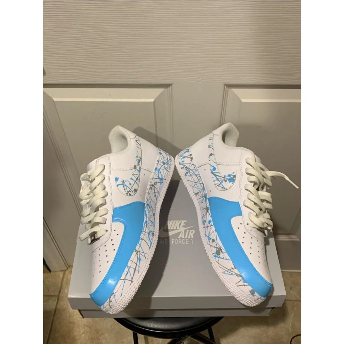Nike shoes - Nike Air Force 1 - Air Force - DD8959-100 - Blue 9