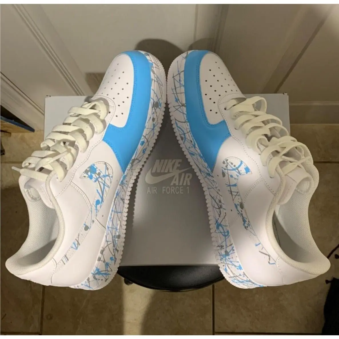 Nike shoes - Nike Air Force 1 - Air Force - DD8959-100 - Blue 6