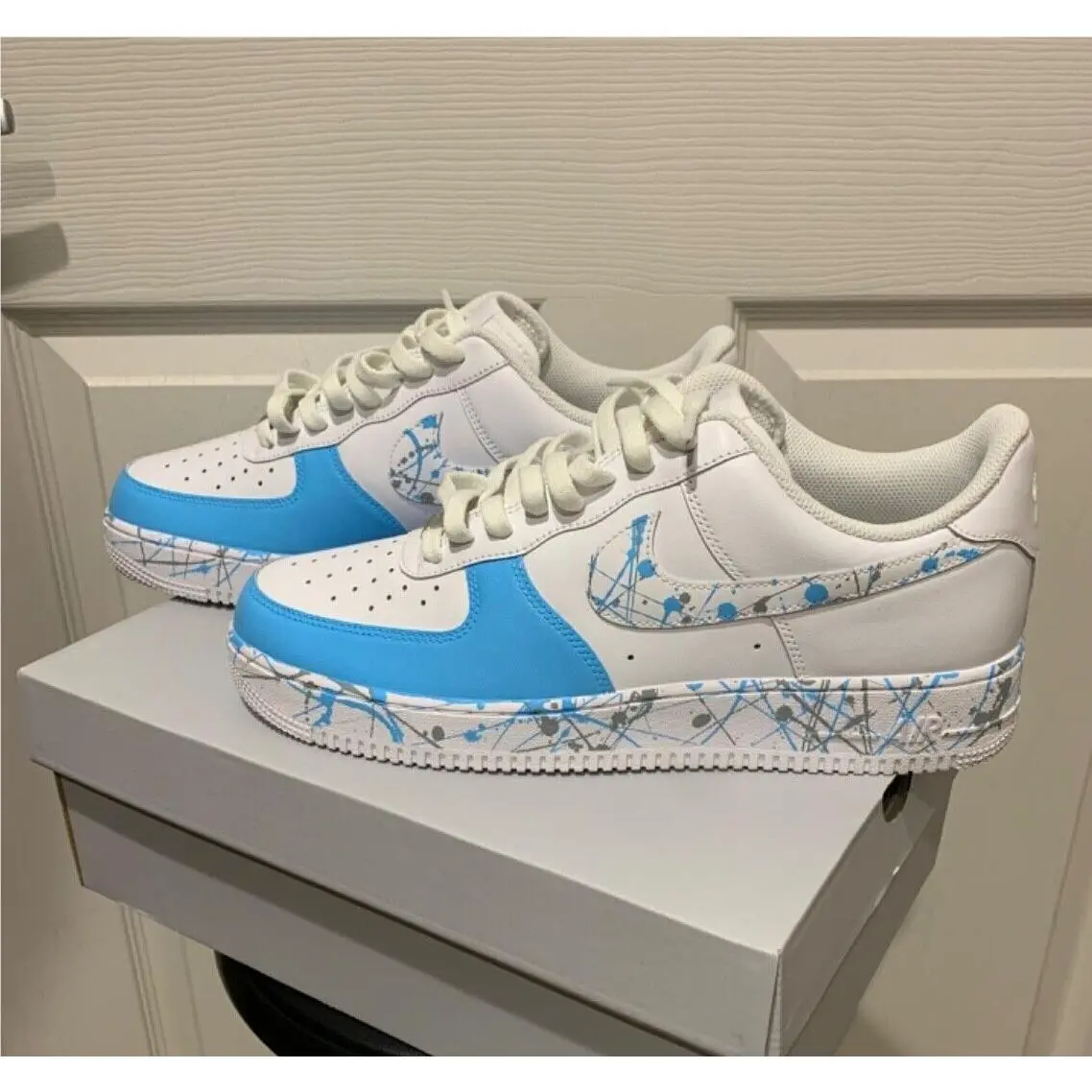 Nike shoes - Nike Air Force 1 - Air Force - DD8959-100 - Blue 23