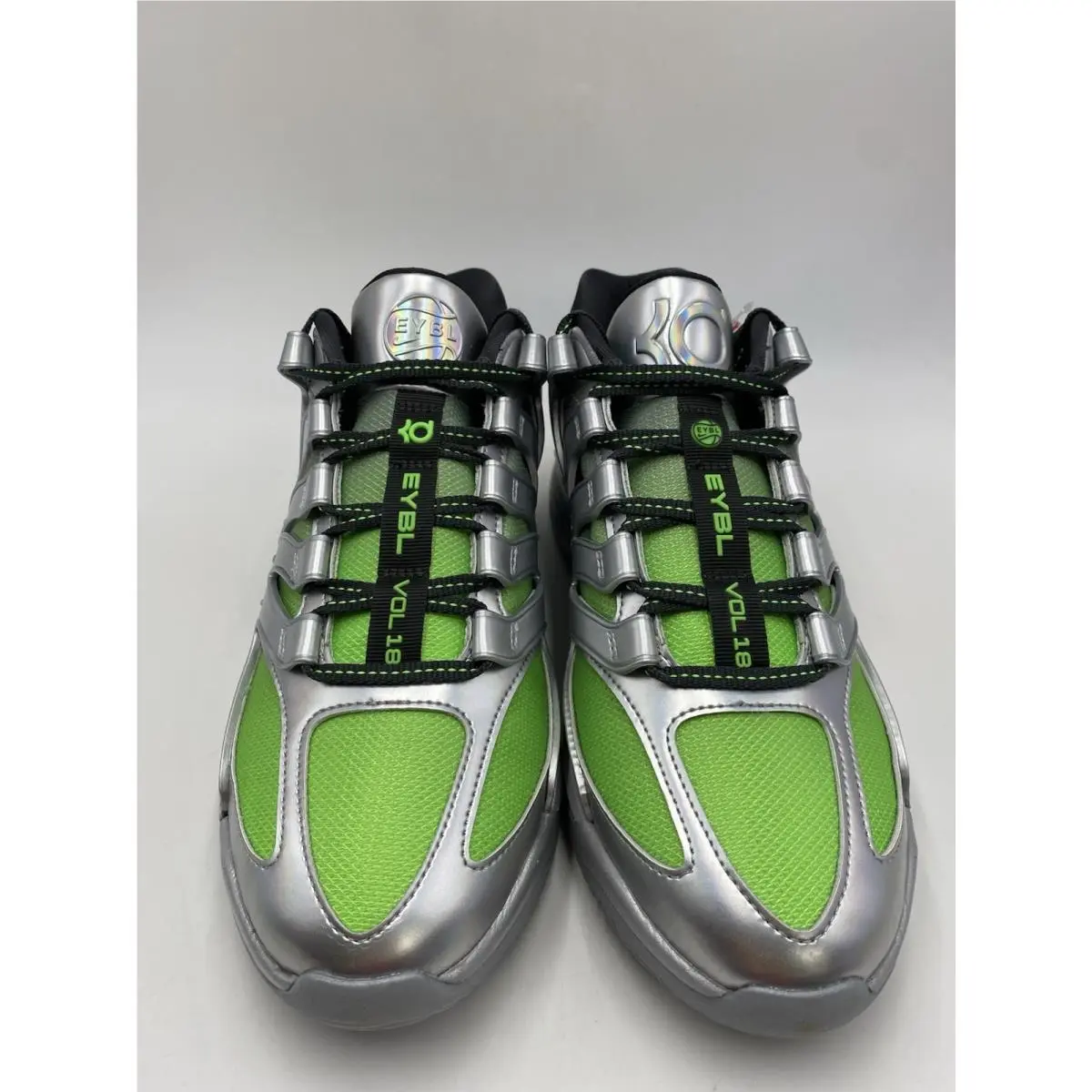 Nike shoes - KD18 - IF2519 001 - Metallic Silver/DK Smoke Grey (UPC: 198480885221) 3