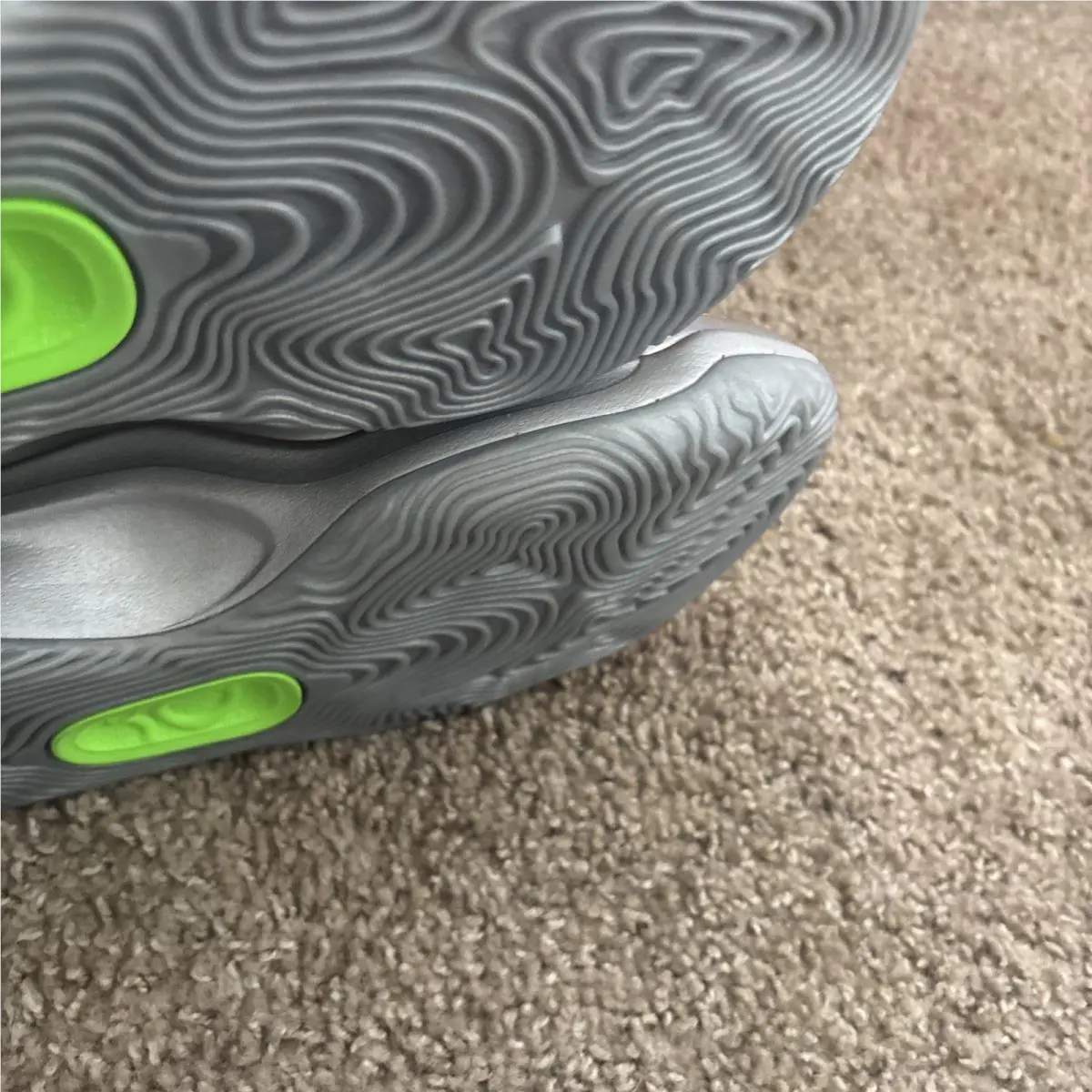 Nike shoes - Nike KD 18 - IF2519-001 - Silver 8