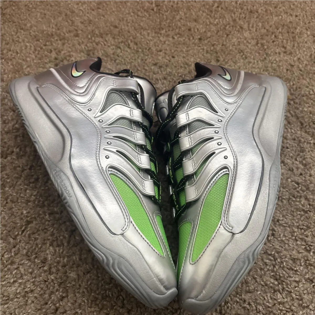 Nike shoes - Nike KD 18 - IF2519-001 - Silver 4