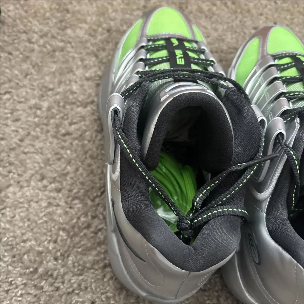 Nike shoes - Nike KD 18 - IF2519-001 - Silver 5