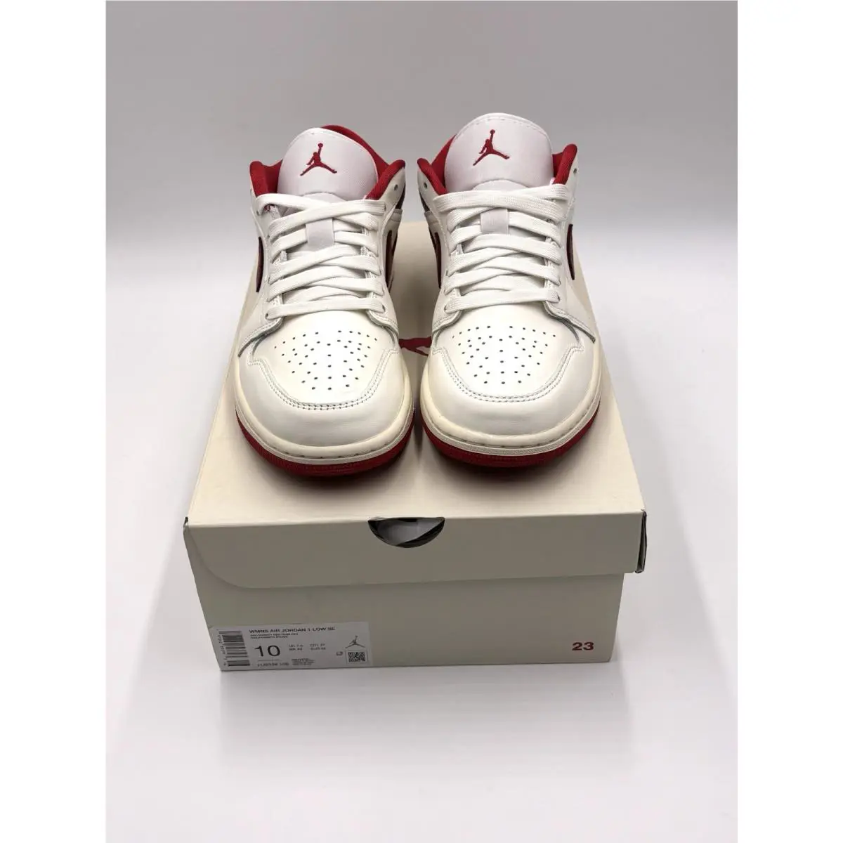 Nike shoes - Air Jordan 1 Low - Air Low - HJ9338-106 - Red 10