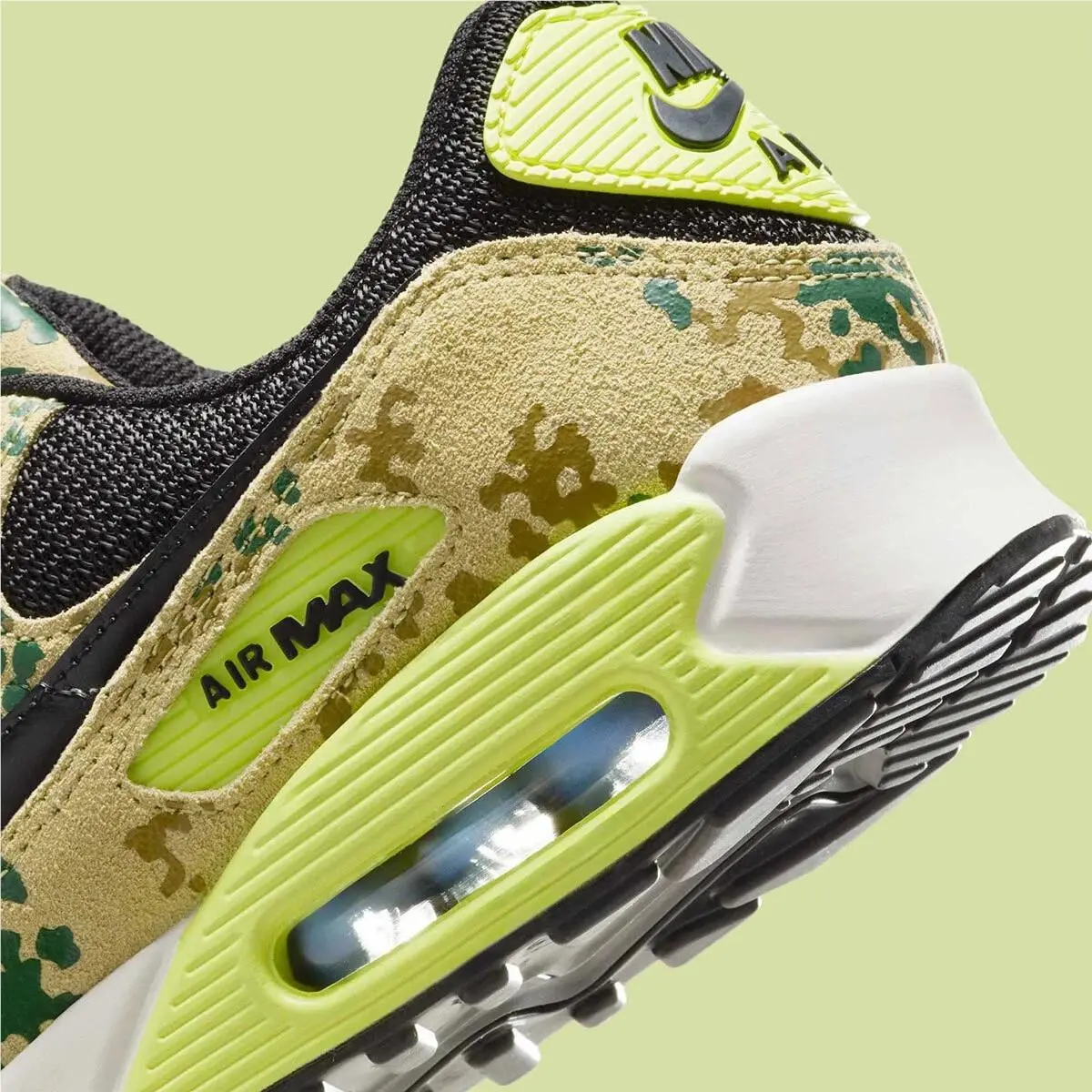 Nike shoes - Nike Air Max 90 - Air Max - IF1721-700 - Team Gold/Black-LT Lemon Twist 4