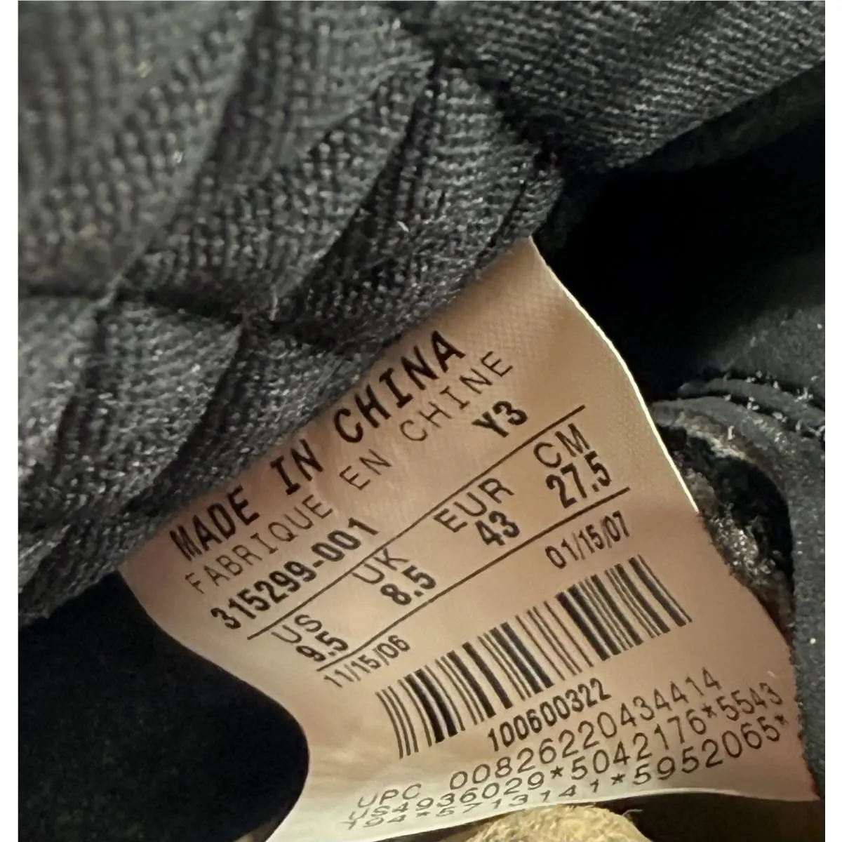 Nike shoes - Air Jordan 22 - Air - 315299-001 - Black 9