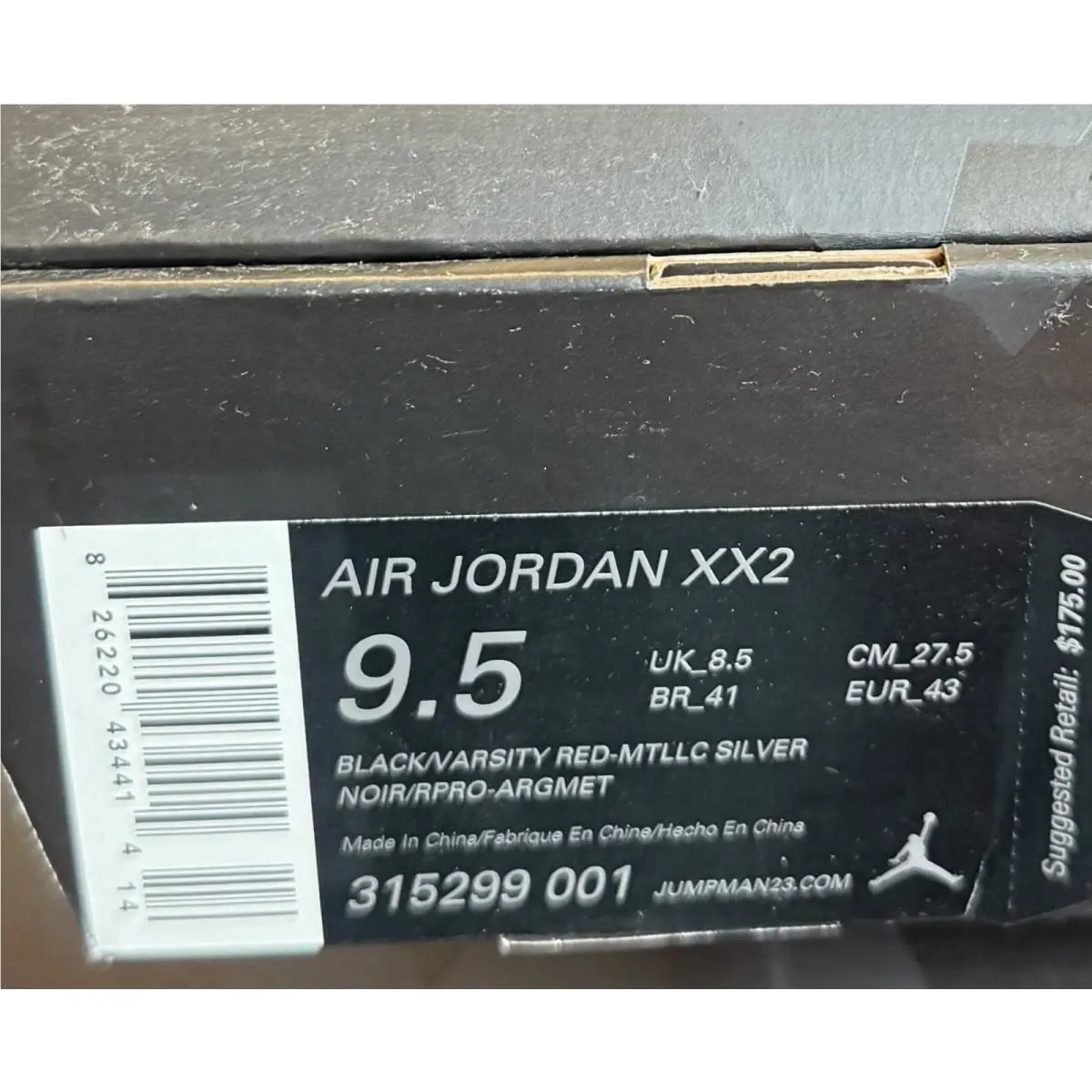 Nike shoes - Air Jordan 22 - Air - 315299-001 - Black 10