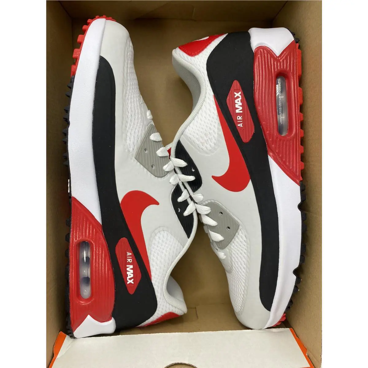 Nike shoes - Nike Air Max 90 - Air Max - DX5999-162 - White/Black/Photon Dust/University Red 5