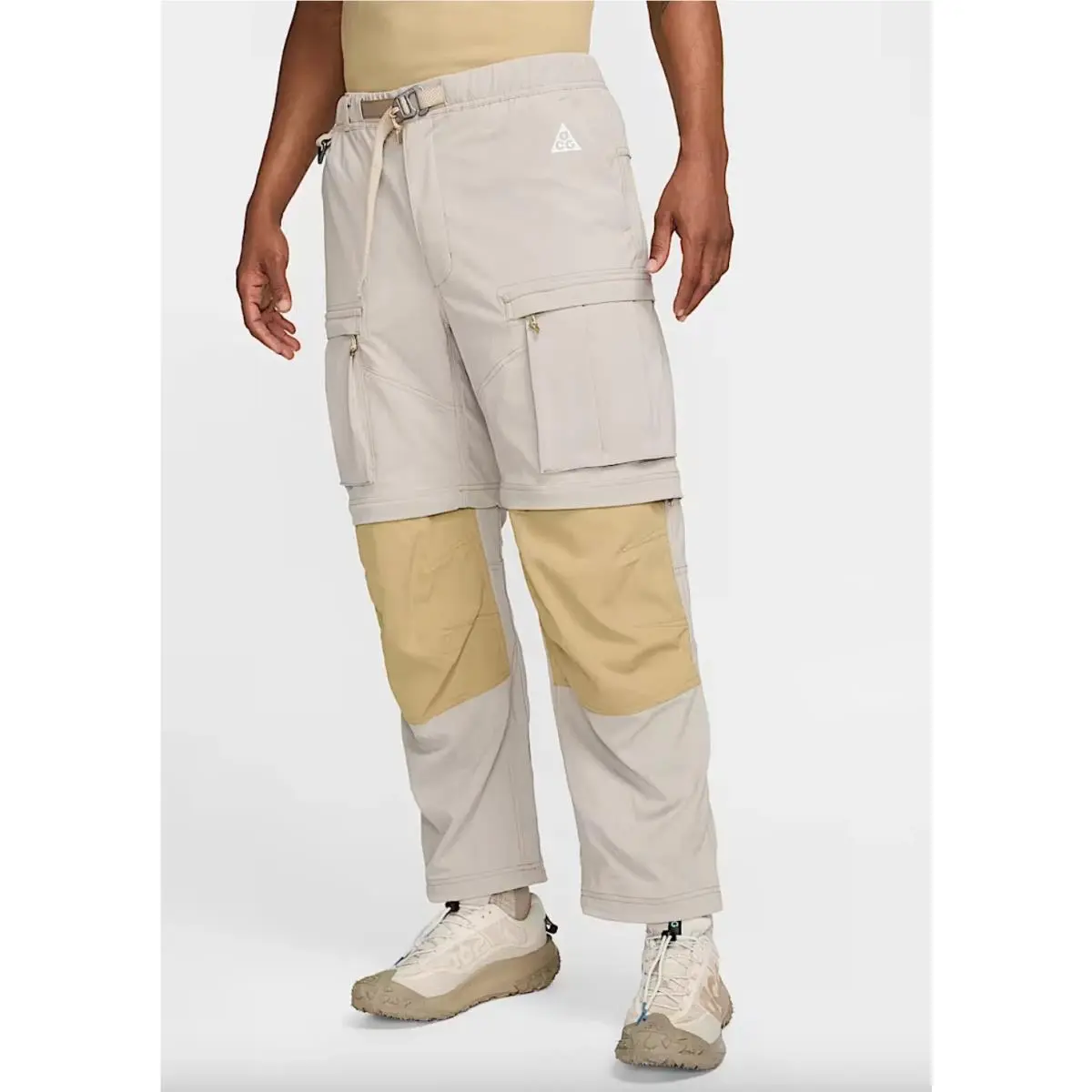 Nike Acg Smith Summit Cargo Pants Convert To Shorts Beige Men’s Large
