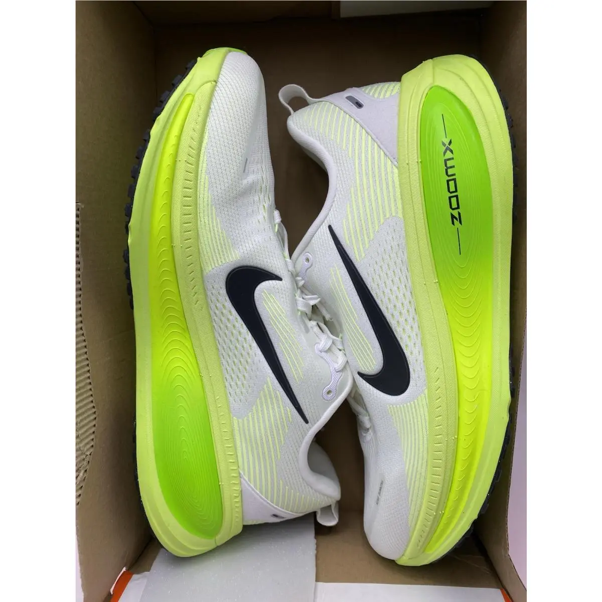 Nike shoes - Nike Vomero 18 - Vomero - HM6803 100 - White/Black-Electric Green (UPC: 197860765382) 5