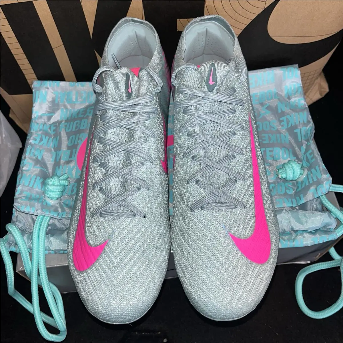 Nike shoes - Nike Zoom Vapor 16 Elite - FQ1457-301 - Ocean Cube Pink Blast 1