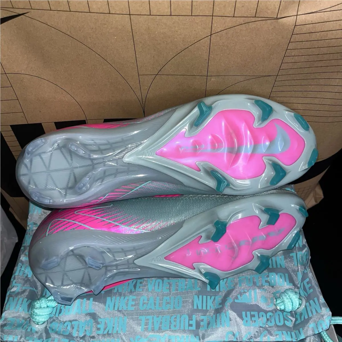 Nike shoes - Nike Zoom Vapor 16 Elite - FQ1457-301 - Ocean Cube Pink Blast 3