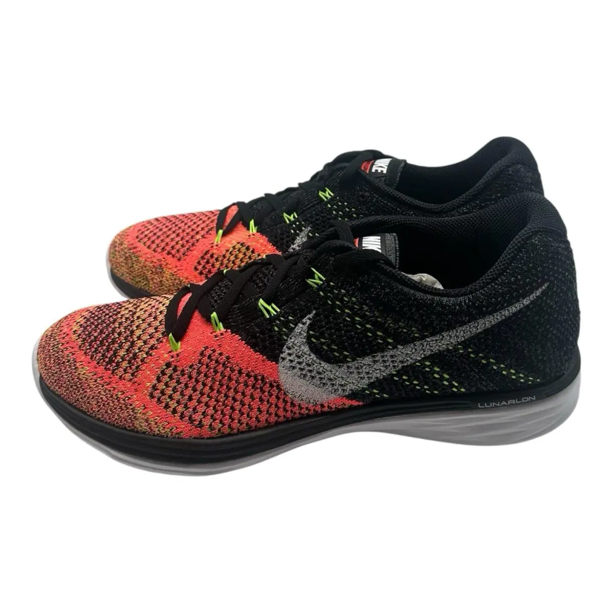 Nike shoes - Nike Flyknit Lunar 3 - Flyknit Lunar - 698181-007 - Orange 4
