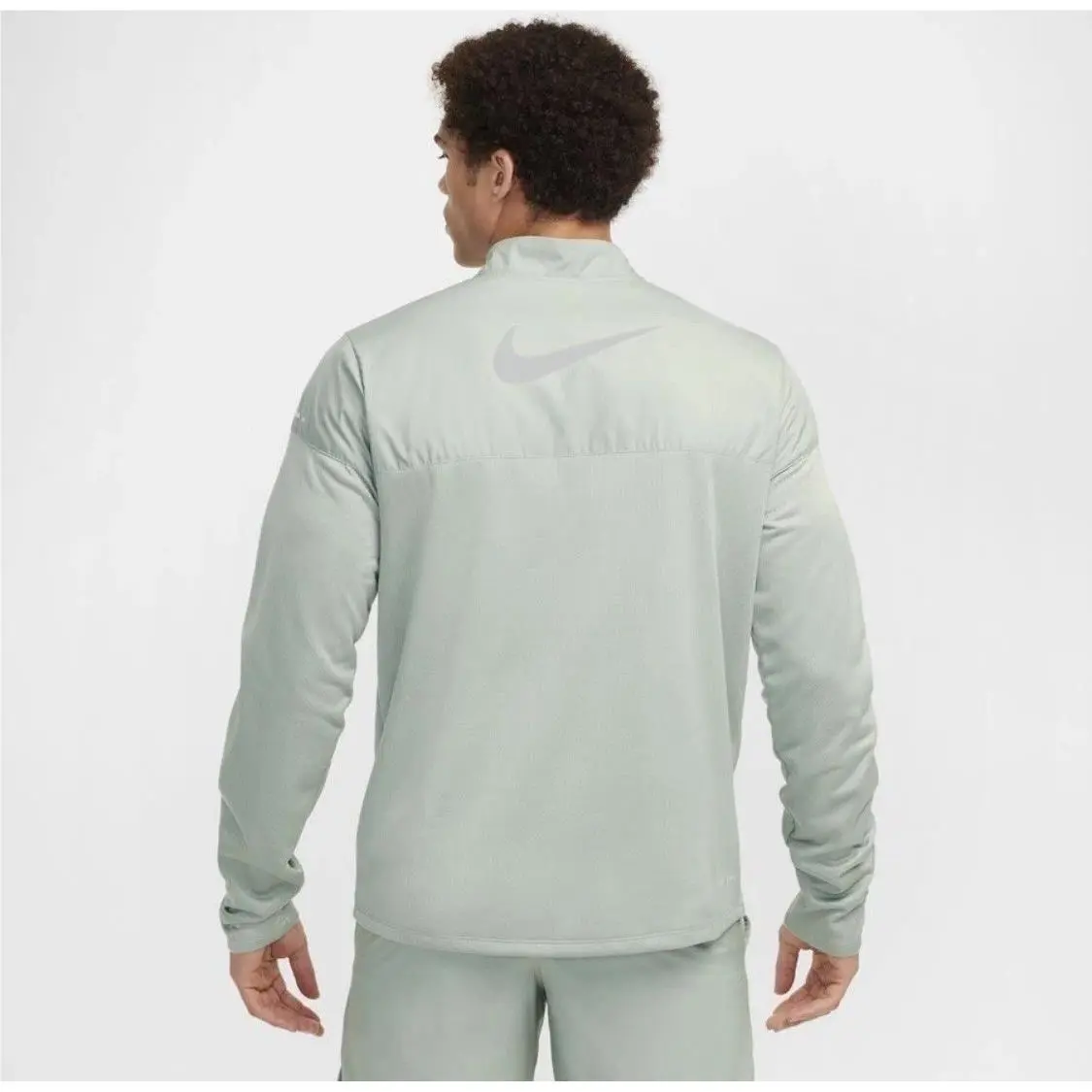 Nike clothing - Nike Sphere Element Therma-FIT Running Top - FZ1115-370 - Jade horizon/reflective silver 3
