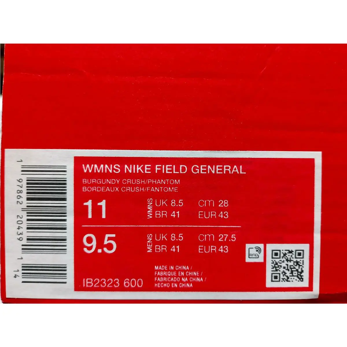 Nike shoes - Nike Field General - Field General - IB2323 600 - Multicolor (UPC: 00197862204261) 4