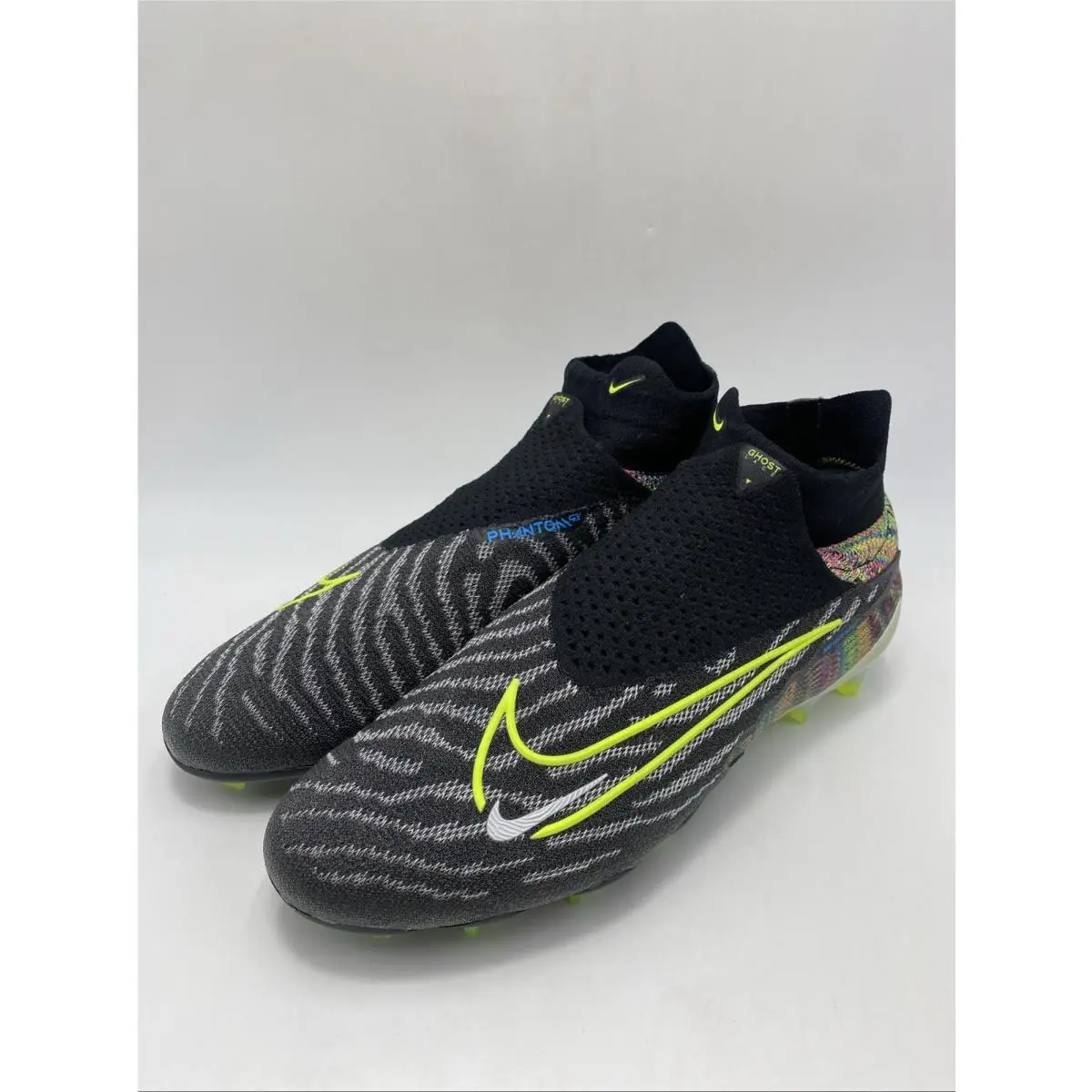 Nike shoes - Nike Phantom GX - Phantom - FD9846 071 - Black/Volt-White-Blue Glow (UPC: 196155814002) 2