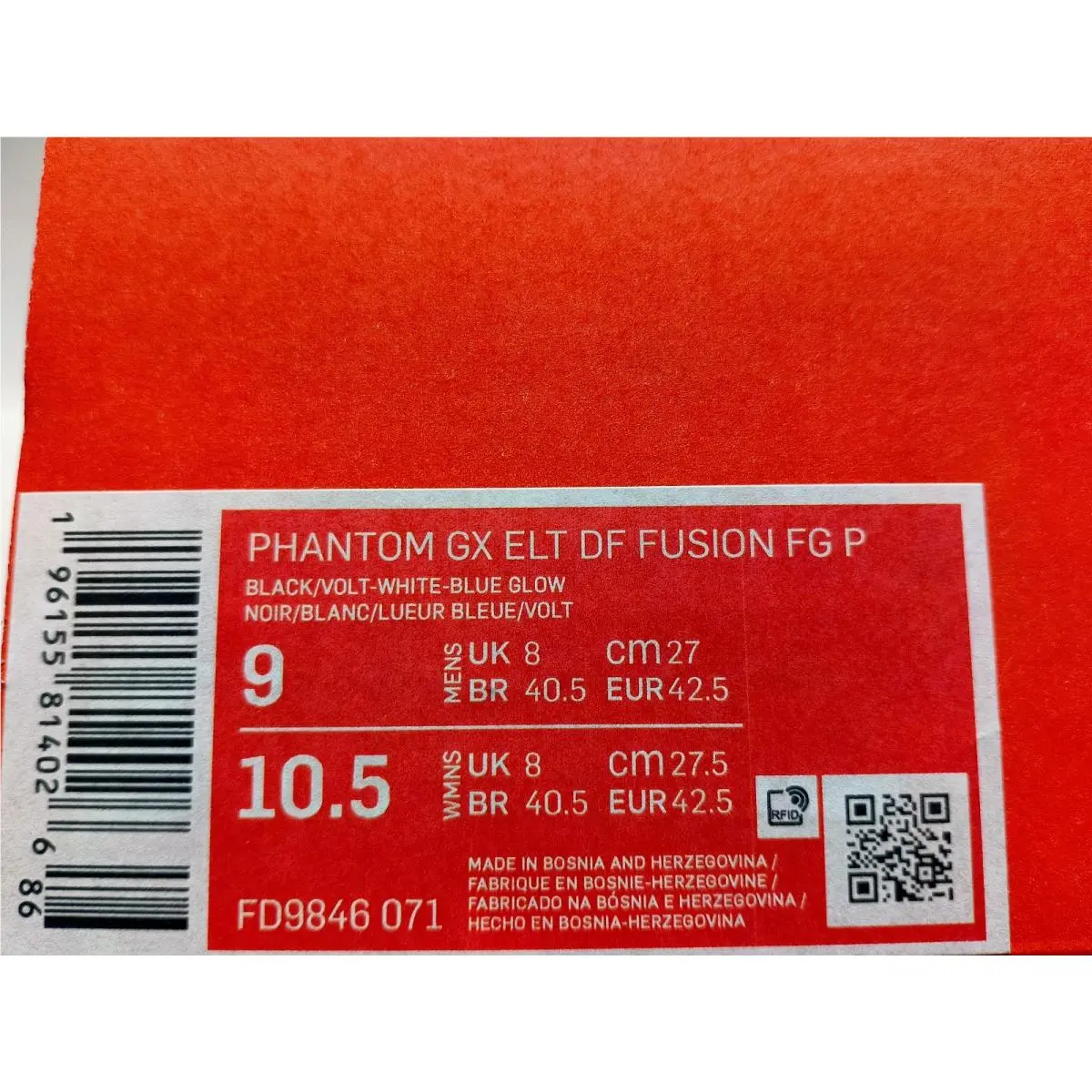 Nike shoes - Nike Phantom GX - Phantom - FD9846-071 - Black (UPC: 196155814026) 4