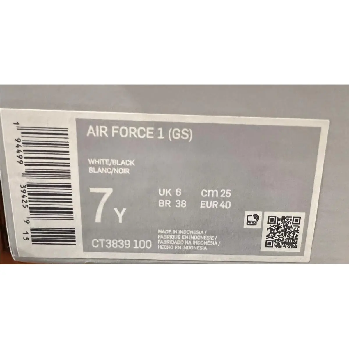 Nike shoes - Nike Air Force 1 - Air Force - ct3839-100 - White (UPC: 0194499394259) 16