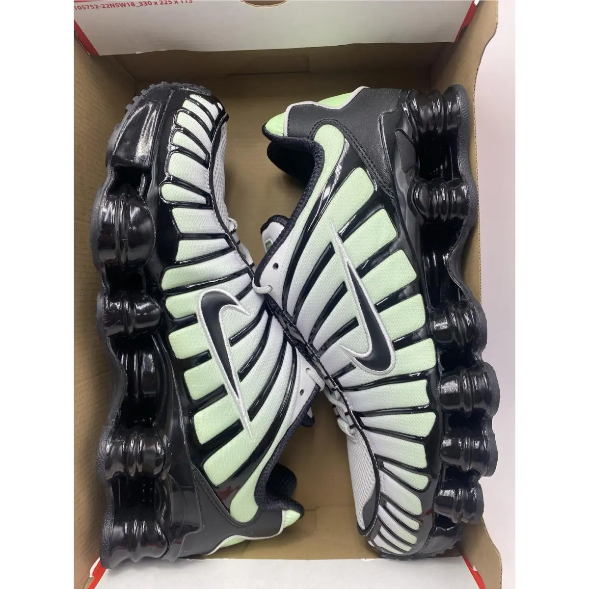 Nike shoes - Nike Shox - Shox - AV3595 300 - Vapor Green/Black-Photon Dust (UPC: 197862841053) 5