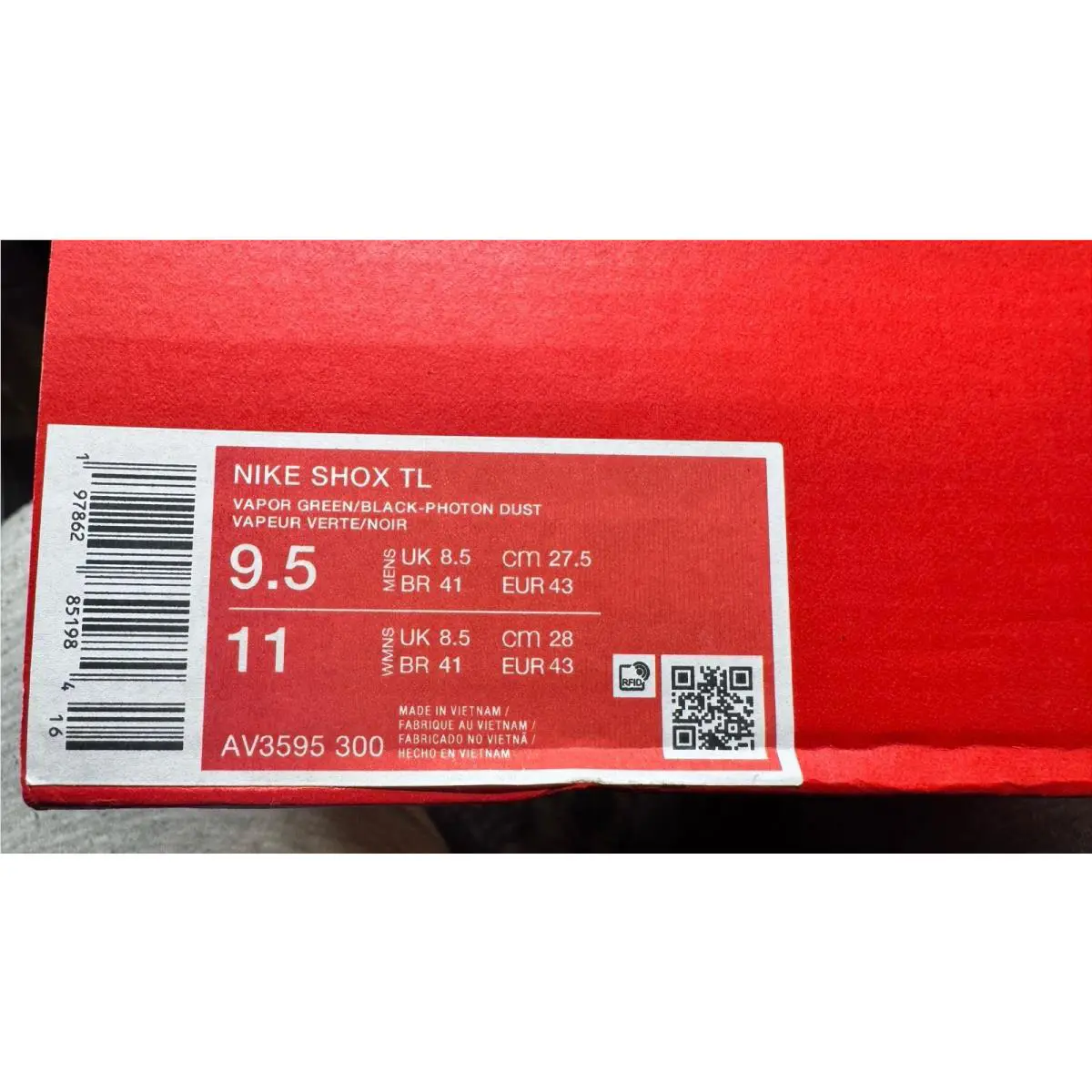Nike shoes - Nike Shox TL - Shox - AV3595-300 - Black 12