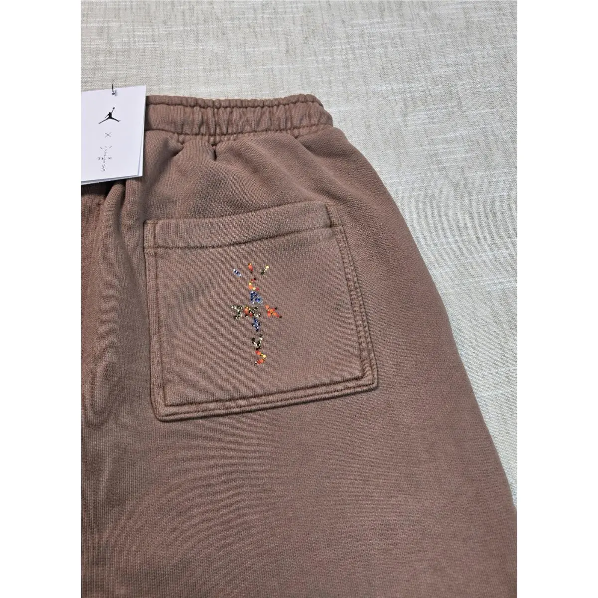 Nike clothing - Jordan x Cactus Jack Jogger Pants Travis Scott - DO4097-256 - Brown 3