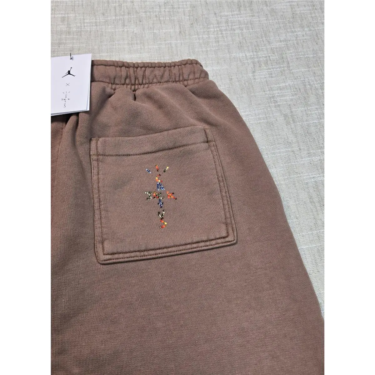 Nike clothing - Jordan x Cactus Jack Jogger Pants Travis Scott - DO4097-256 - Brown 3