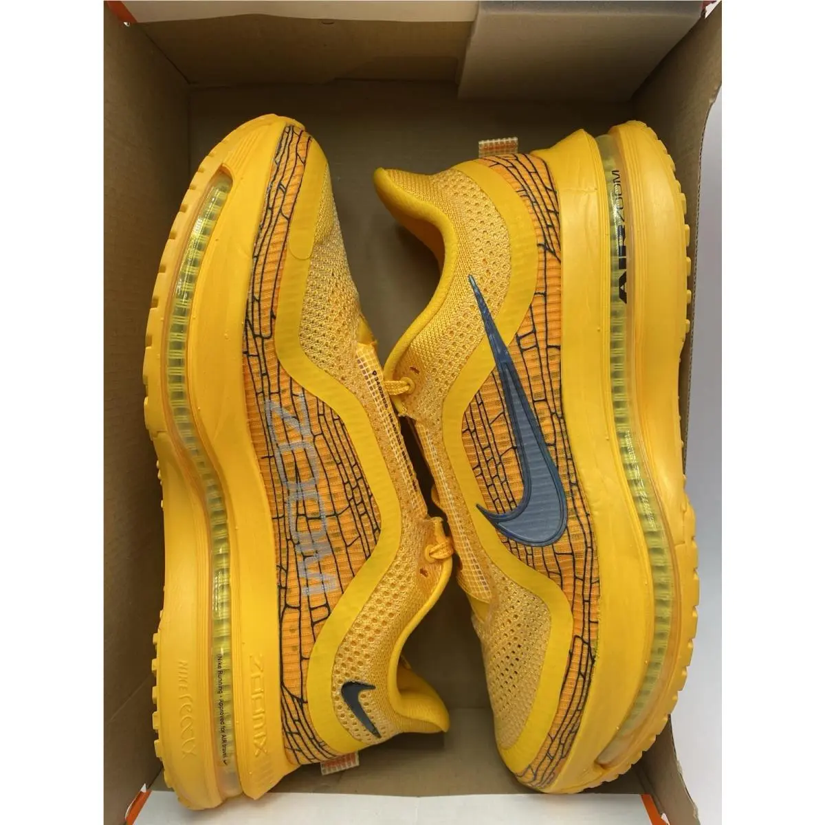 Nike shoes - Nike Air Metal - Air Metal - IH3256 700 - University Gold/Black (UPC: 198482628550) 5