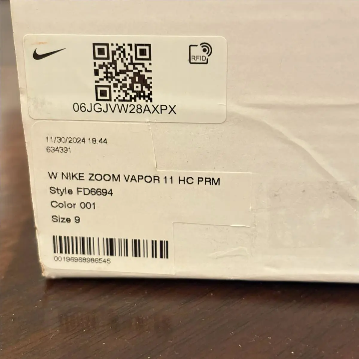 Nike shoes - Nike Air Zoom Vapor - Air Zoom Vapor - FD6694-001 - Black 5