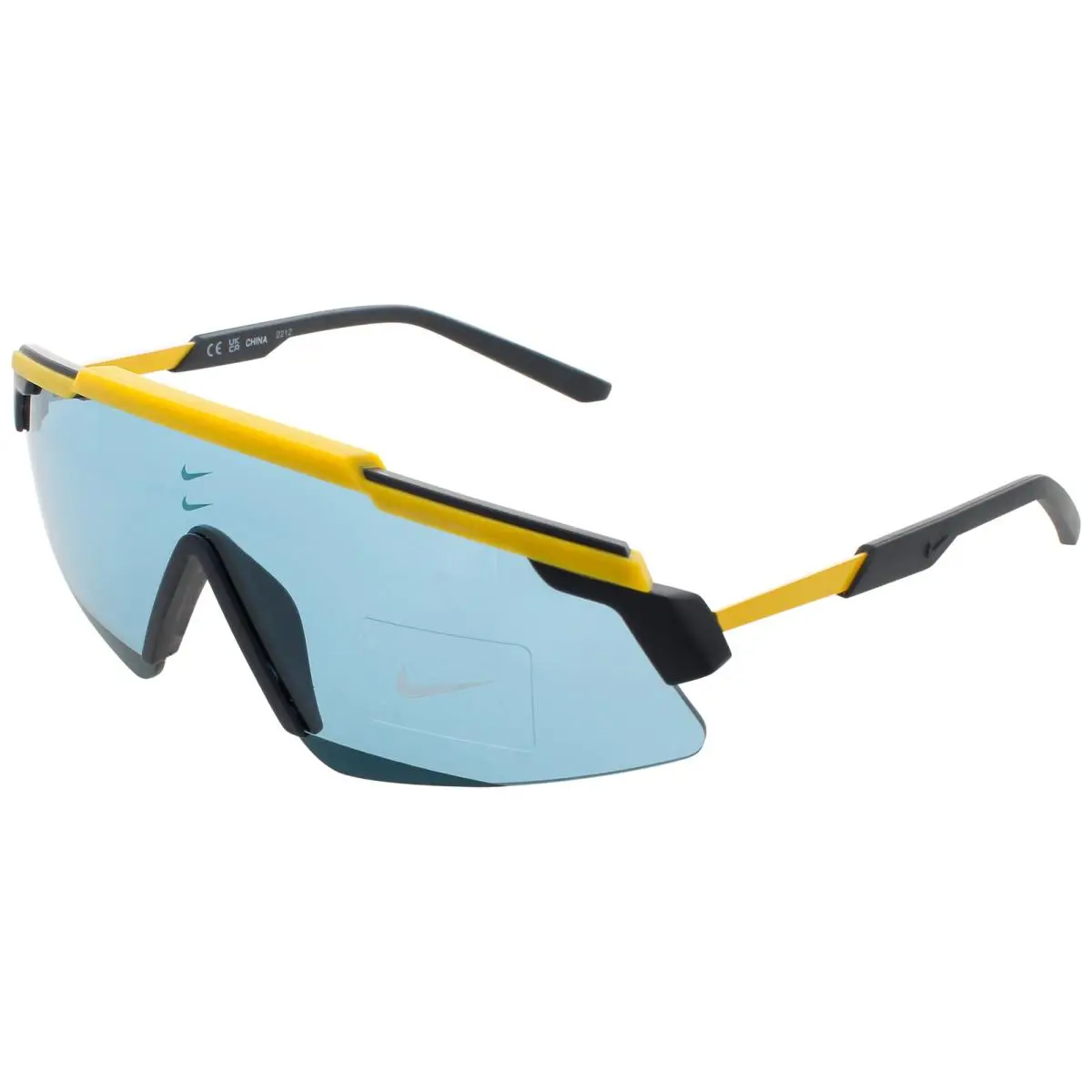 Marquee FN0301 845 Sunglasses Laser Orange Frame Teal Lenses 66 mm by Nike