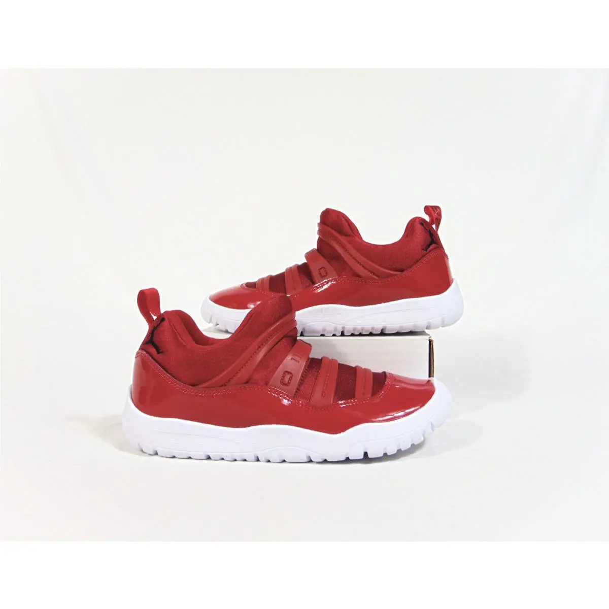 Nike shoes - Nike Air Jordan 11 Retro PS - BQ7101 623 - Gym Red & Black & White 0