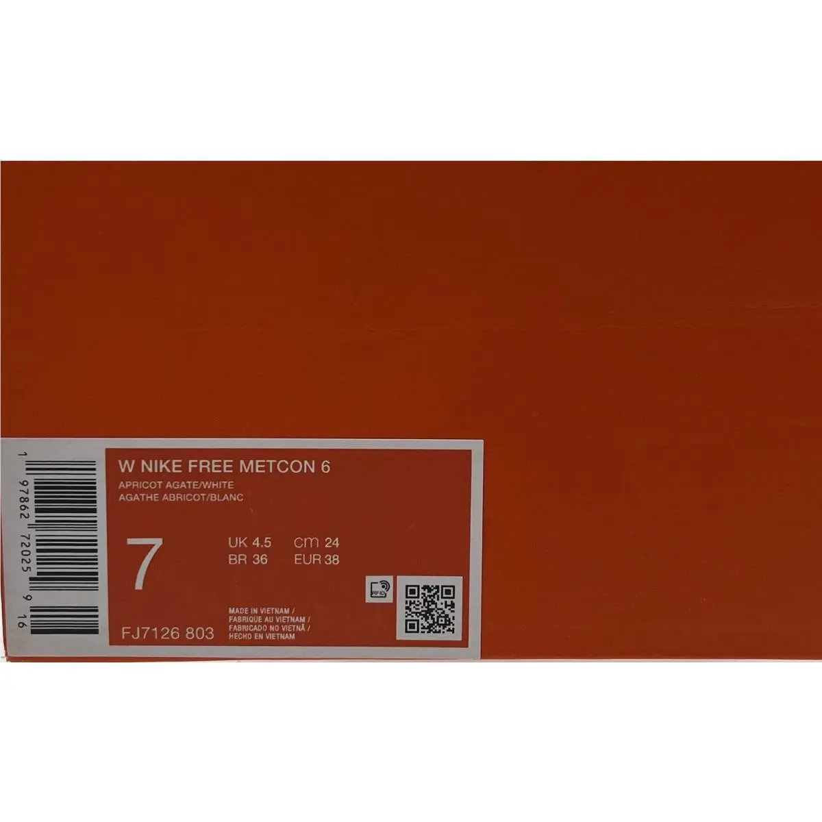 Nike shoes - Nike Free Metcon - Free Metcon - FJ7126-803 - Apricot Agate/Turf Orange/Black/White 5