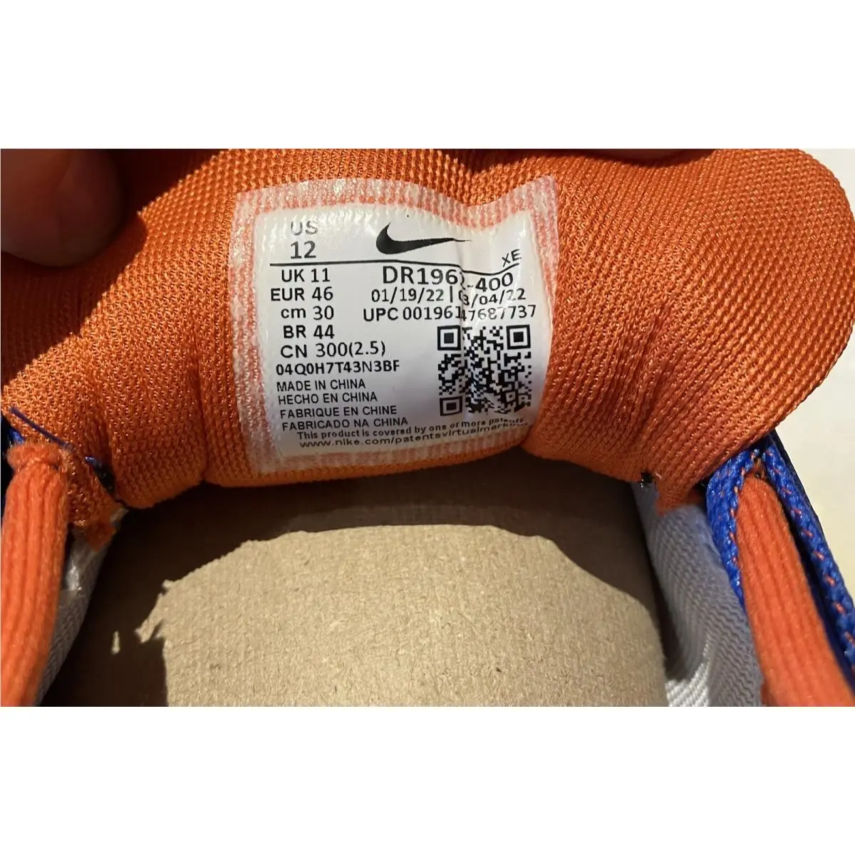Nike shoes - Nike Zoom Pegasus - Zoom Pegasus - DR1962-400 - Blue (UPC: 0196147687737) 6