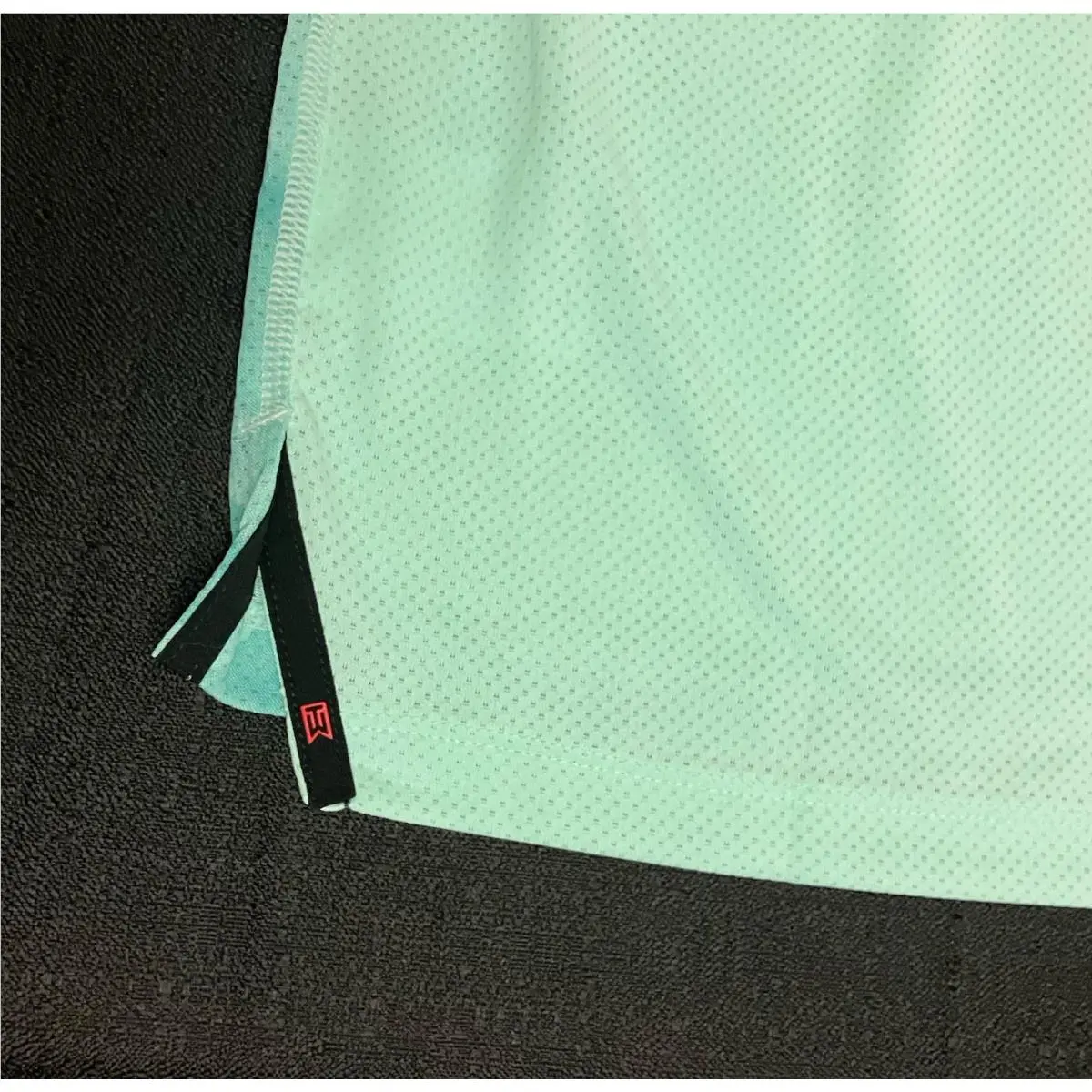 Nike clothing - Tiger Woods ADV Chevron Print Windrunner - Green Glow Washed Teal 5