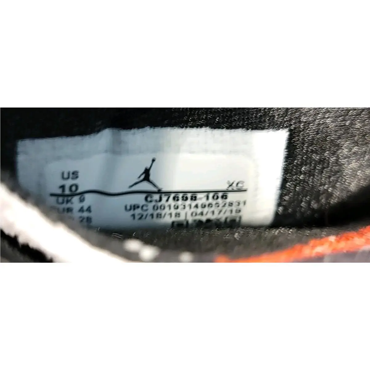 Nike shoes - Air Jordan Defy - Air Defy - CJ7698106 - White (UPC: 193149652831) 8