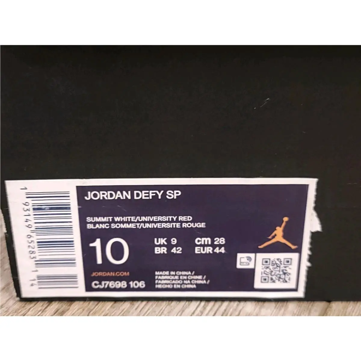 Nike shoes - Air Jordan Defy - Air Defy - CJ7698106 - White (UPC: 193149652831) 9