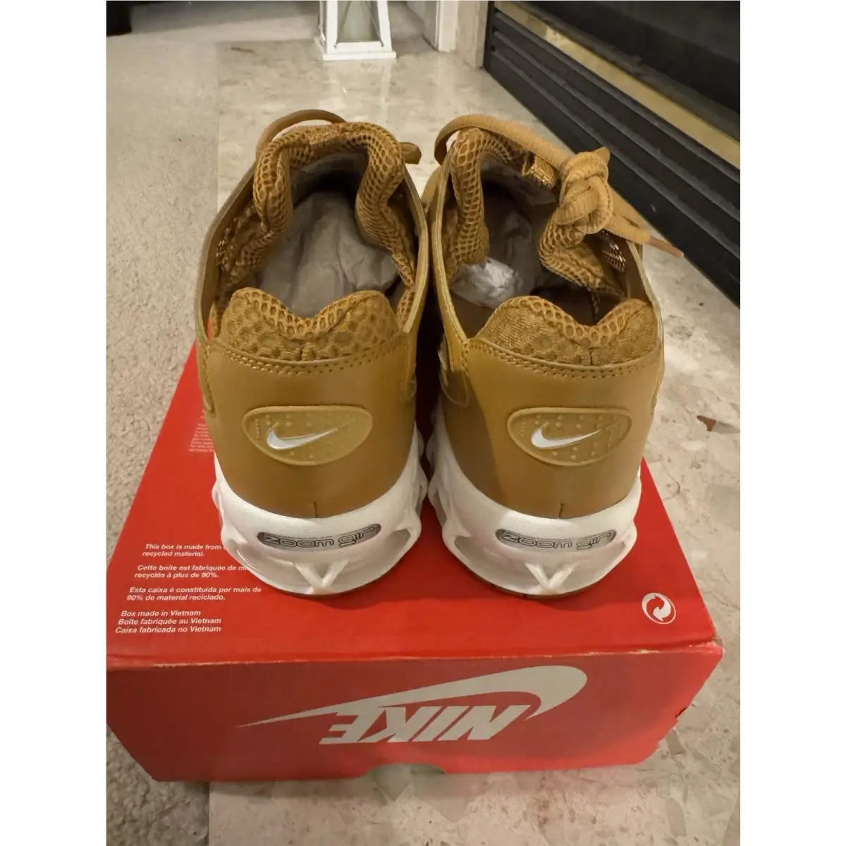Nike shoes - Nike Air Zoom Spiridon - Air Zoom Spiridon - Hq3552-799 - Wheat 2