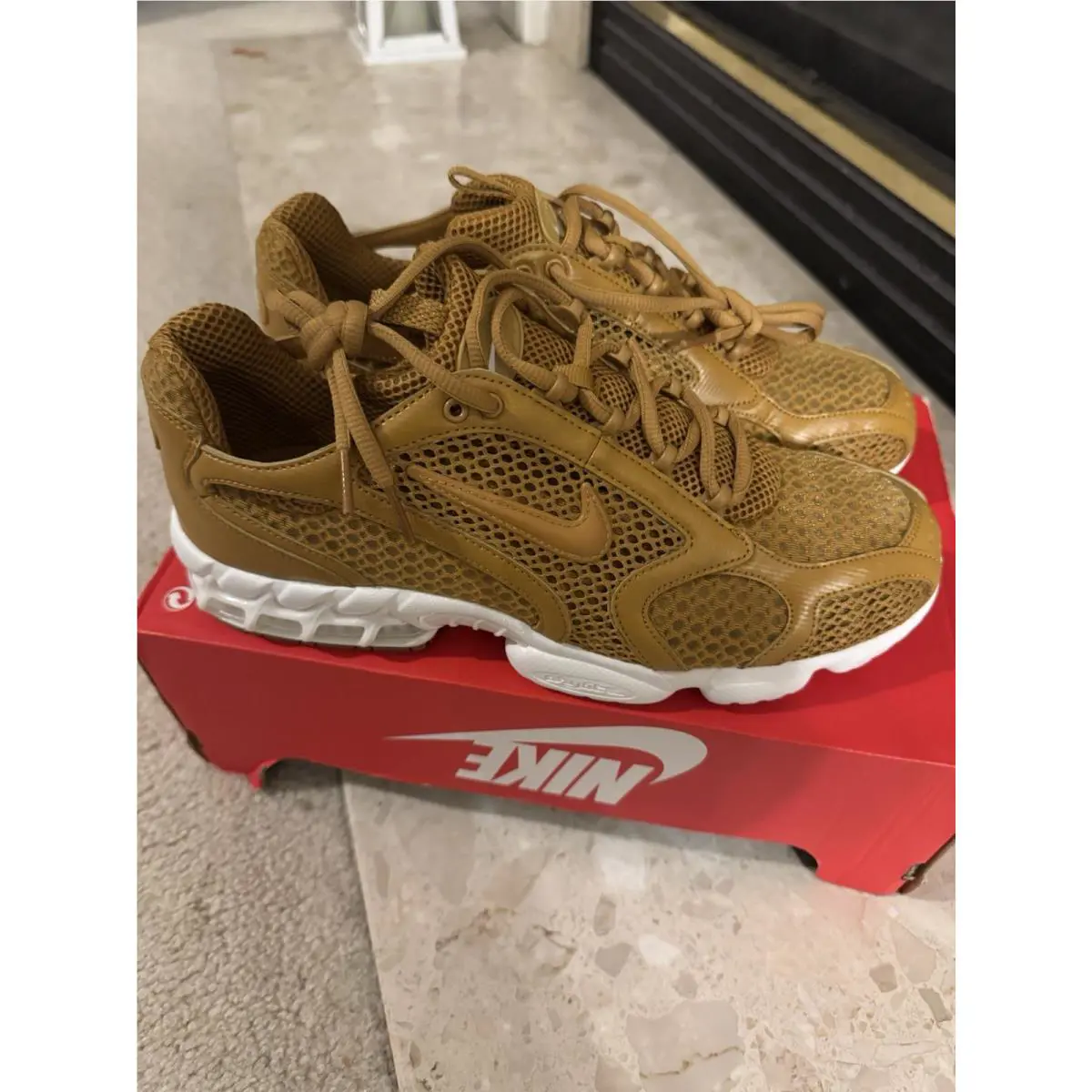 Nike shoes - Nike Air Zoom Spiridon - Air Zoom Spiridon - Hq3552-799 - Wheat 4