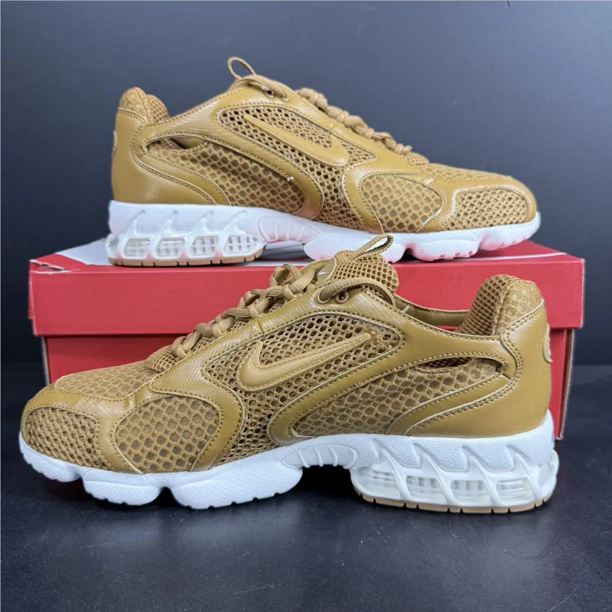 Nike shoes - Nike Air Zoom Spiridon - Air Zoom Spiridon - Hq3552-799 - Wheat 2