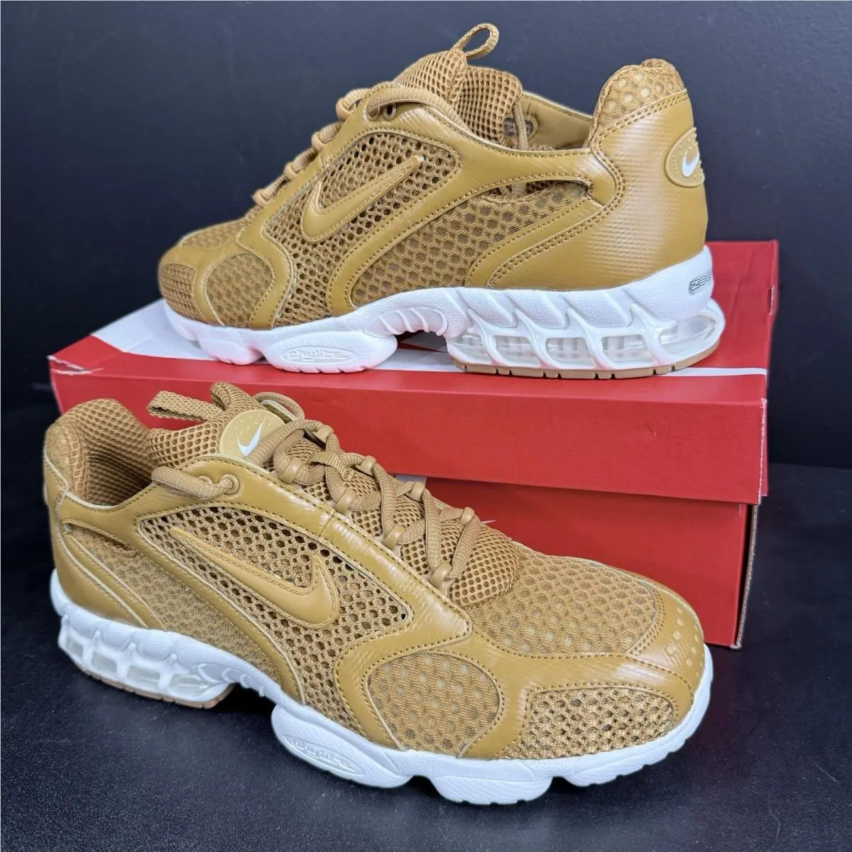 Nike shoes - Nike Air Zoom Spiridon - Air Zoom Spiridon - Hq3552-799 - Wheat 3