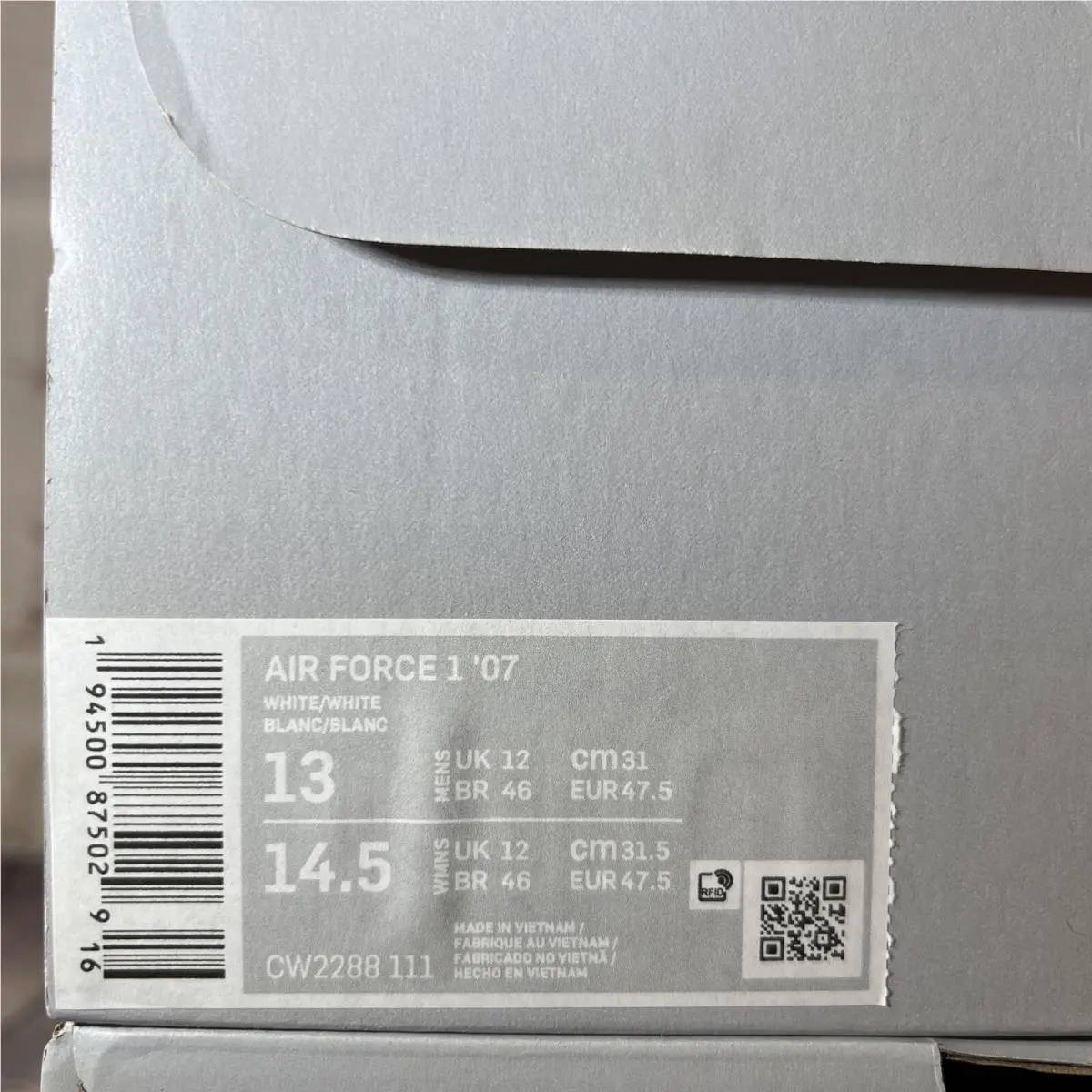 Nike shoes - Air Force 1 - Air Force - CW2288-111 - White (UPC: 0194500874947) 10
