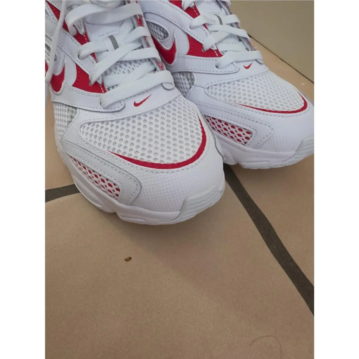 Nike shoes - Nike Zoom Air Fire - Zoom Air Fire - CW3876-101 - white/university red 9