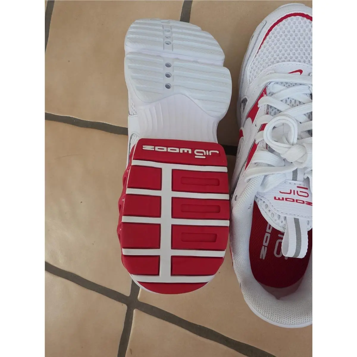 Nike shoes - Nike Zoom Air Fire - Zoom Air Fire - CW3876-101 - white/university red 12