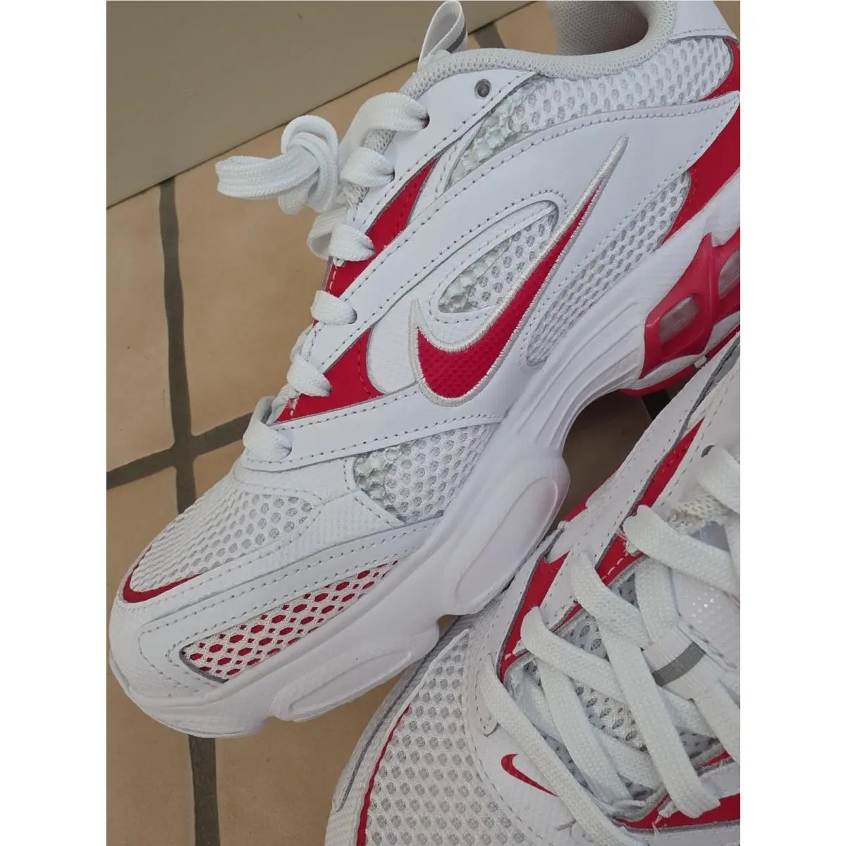 Nike shoes - Nike Zoom Air Fire - Zoom Air Fire - CW3876-101 - white/university red 1