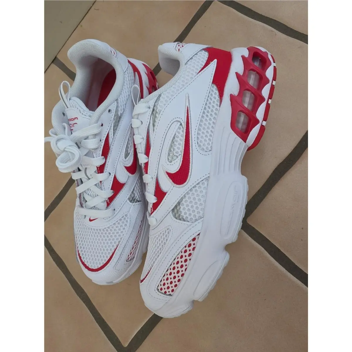 Nike shoes - Nike Zoom Air Fire - Zoom Air Fire - CW3876-101 - white/university red 2