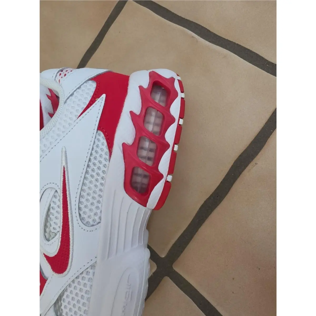 Nike shoes - Nike Zoom Air Fire - Zoom Air Fire - CW3876-101 - white/university red 3